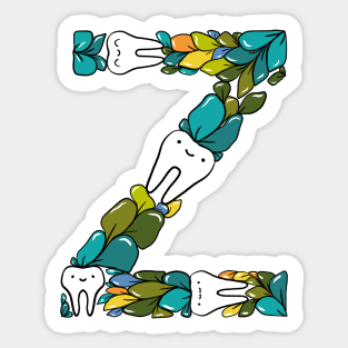 Letter Z Sticker